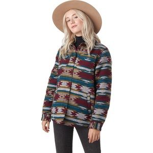 Fleece lined stoic shirt jacket.